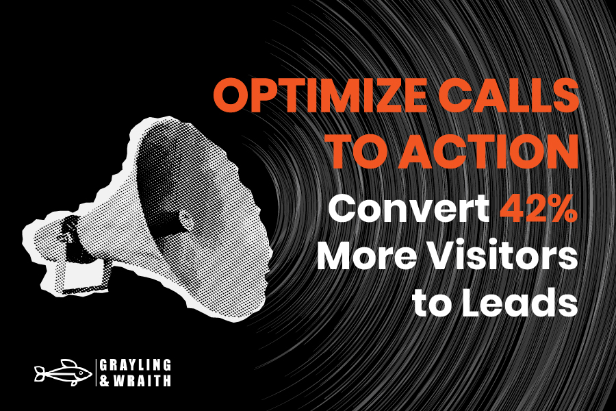  Maximize effectiveness with optimized calls to action, increasing visitor-to-lead conversion by 42%.
