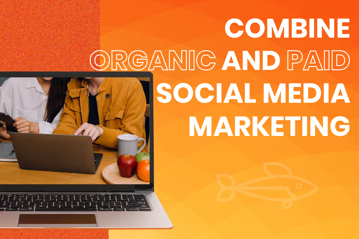 Combine organic and paid social media marketing